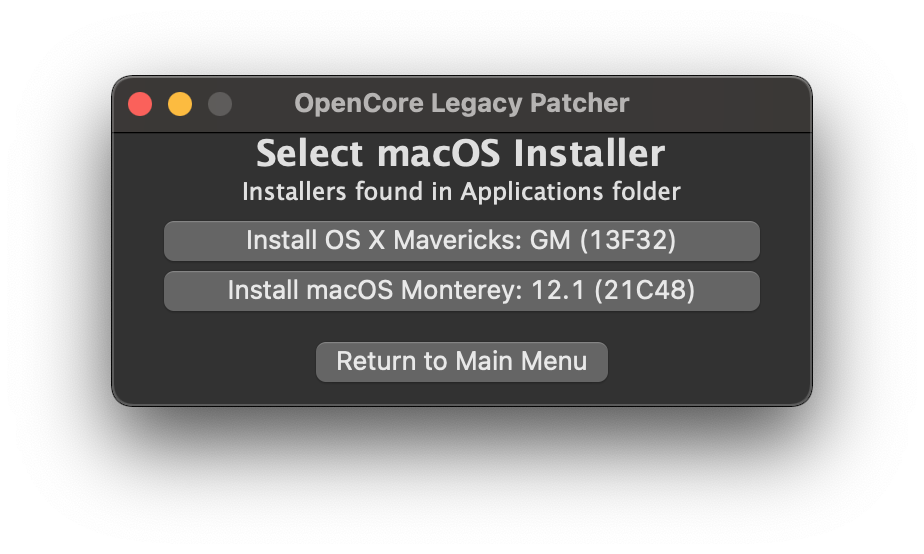 OCLP-GUI-Installer-Select-Local-Installer