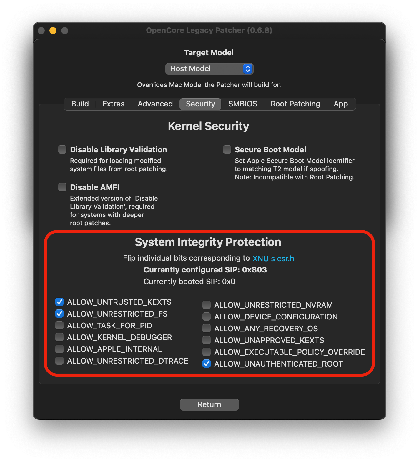 OCLP-GUI-Settings-SIP-Root-Patch